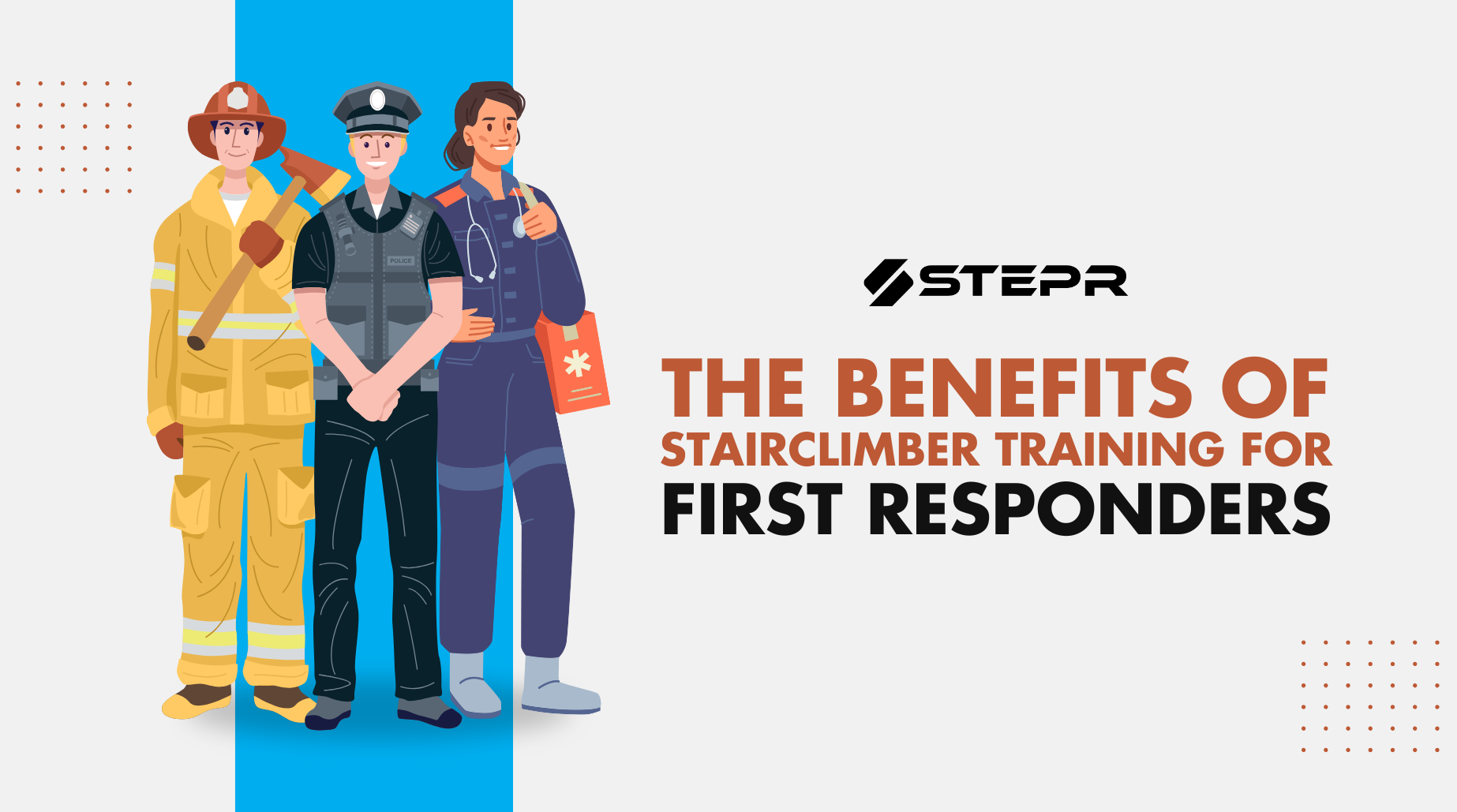 The Benefits of Stairclimber Training for First Responders