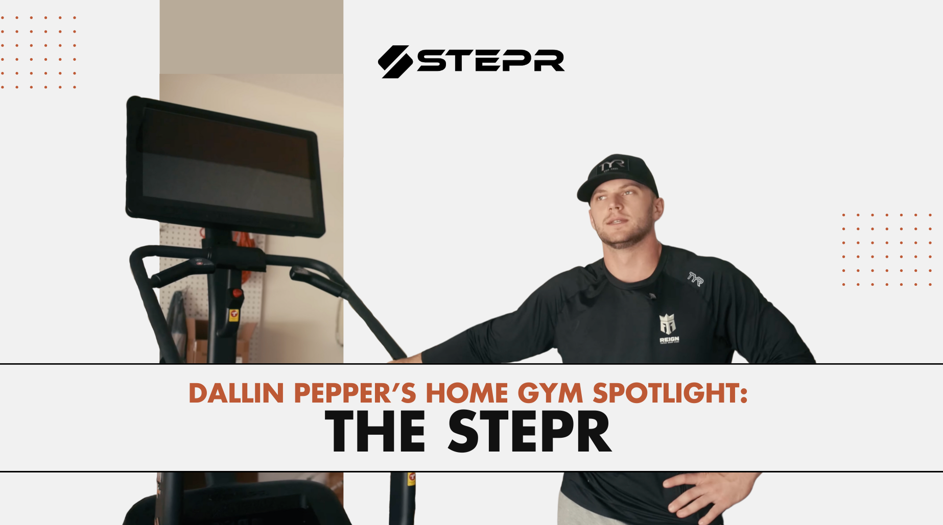 Dallin Pepper’s Home Gym Spotlight: The STEPR