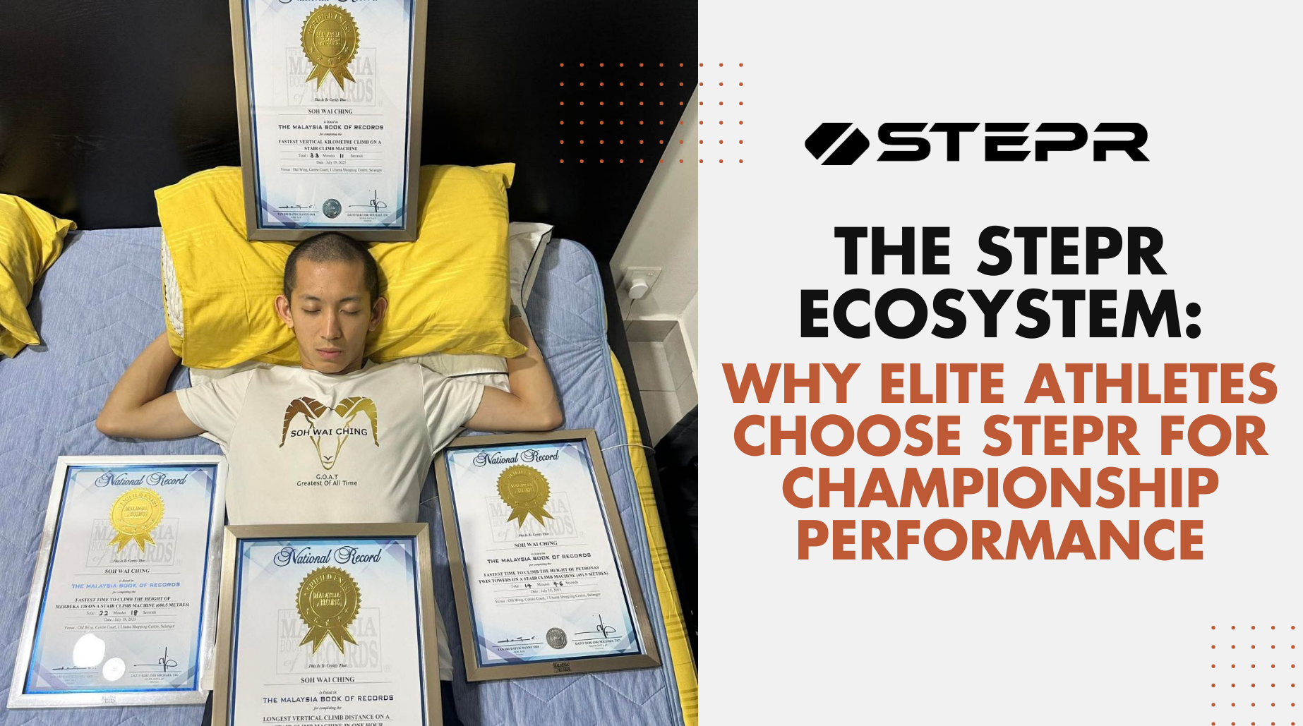 The STEPR Ecosystem: Why Elite Athletes Choose STEPR For Championship Performance