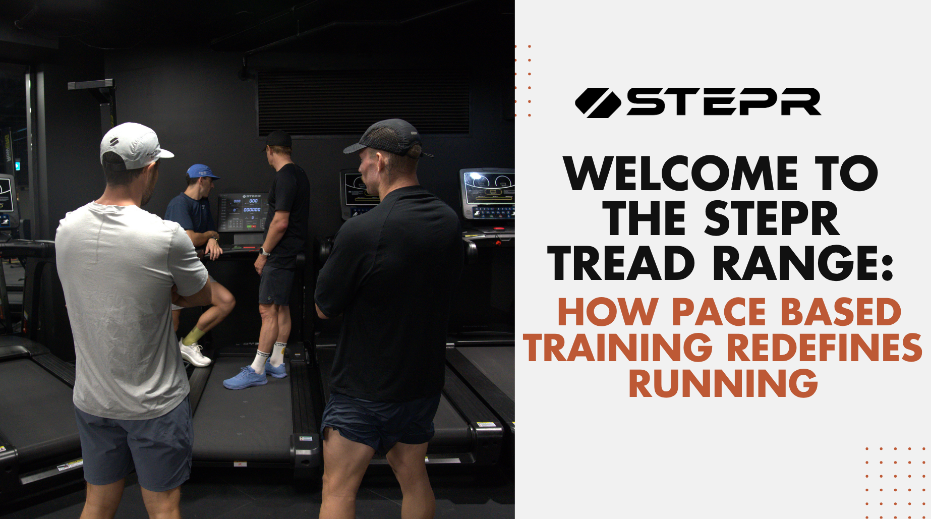 Welcome to the STEPR TREAD Range: How Pace Based Training Redefines Running